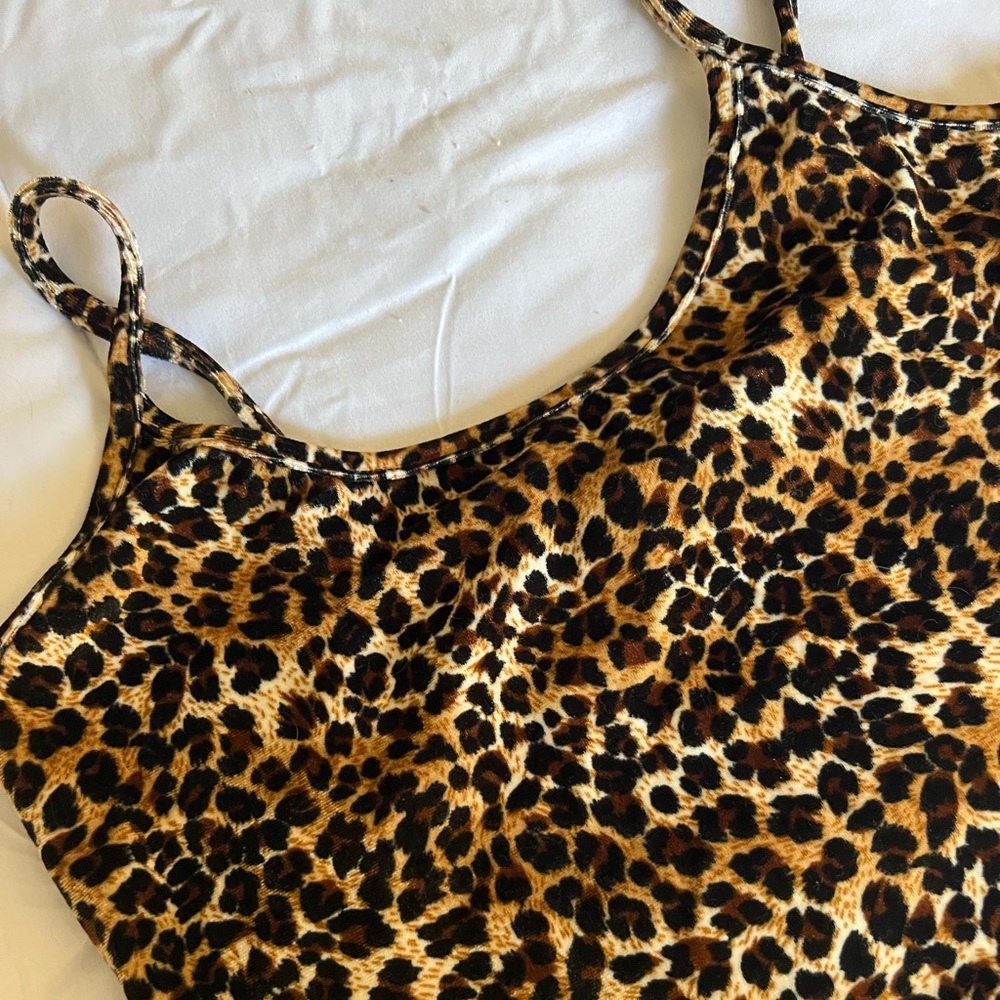 Leopard Crop Top